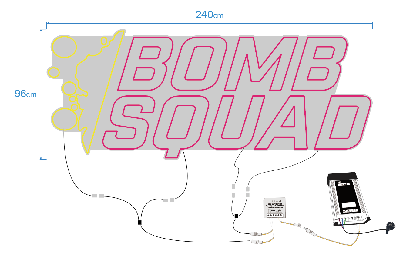 Bomb Squad 2.0 x NeonWorld