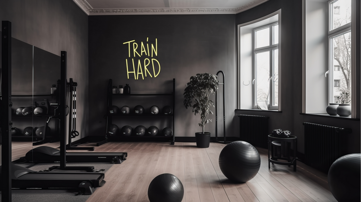 Train Hard II X NeonWorld