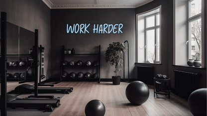 Work Harder X NeonWorld