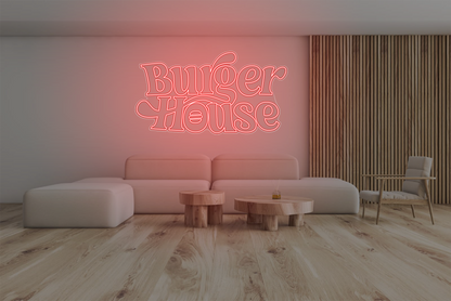 Burger House x NeonWorld