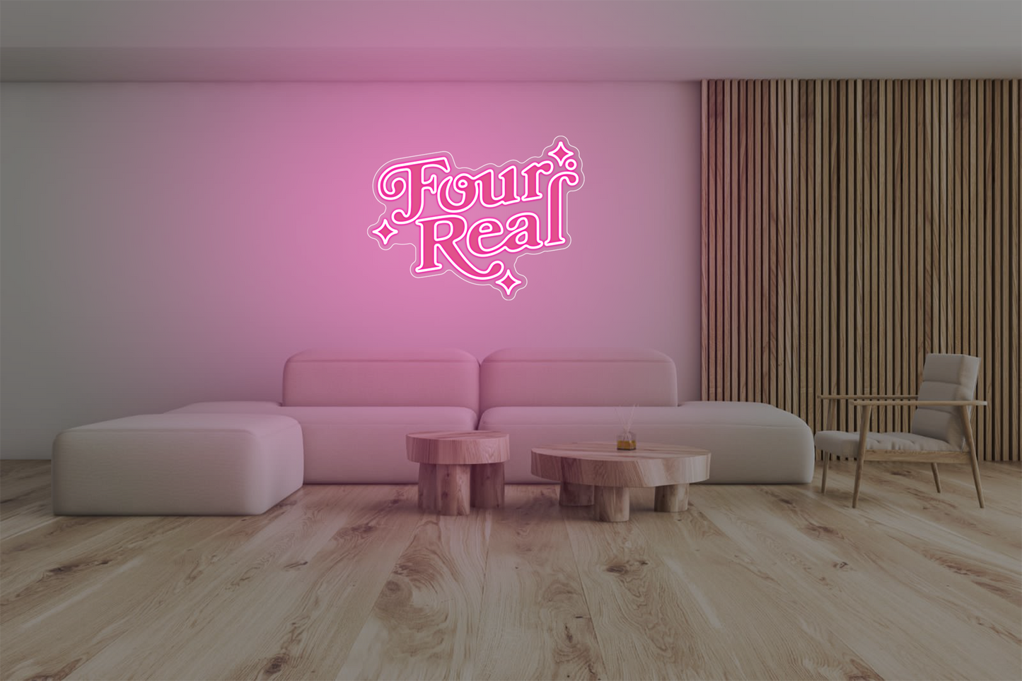 Four Real X NeonWorld