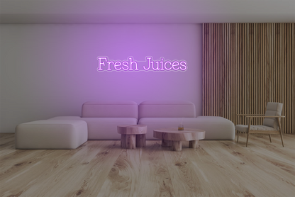 Fresh Juices x NeonWorld