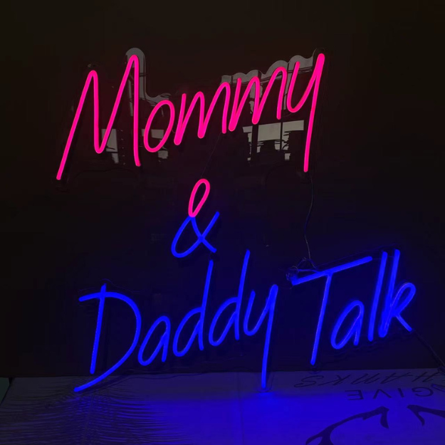 Mommy & Daddy Talk x NeonWorld