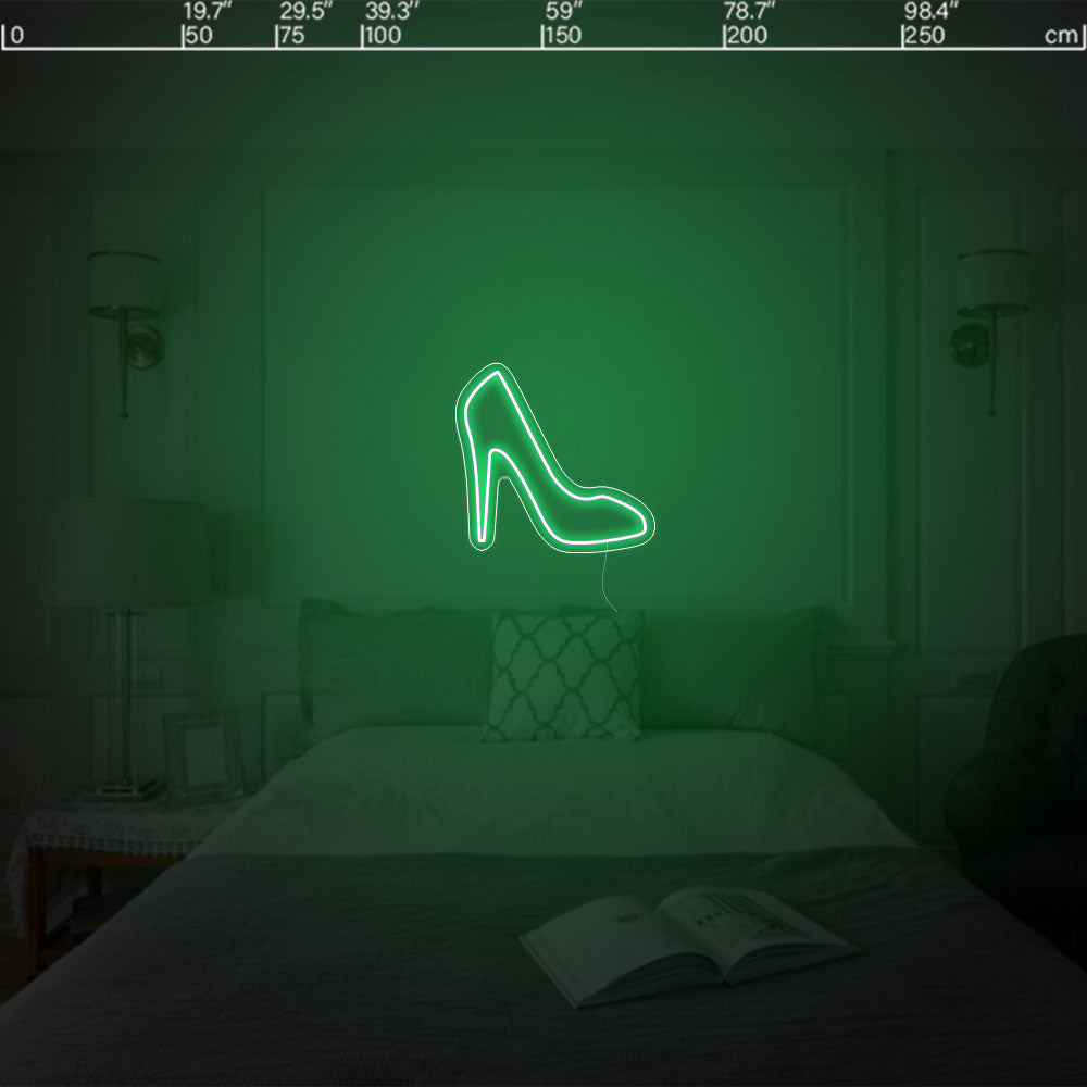 Led neon sign - Led neon bord - op maat gemaakt - custom - meerdere kleuren - figure(s) - High heels led neon sign 