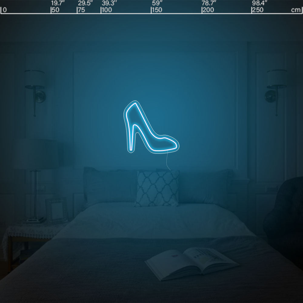 Led neon sign - Led neon bord - op maat gemaakt - custom - meerdere kleuren - figure(s) - High heels led neon sign 