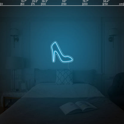 Led neon sign - Led neon bord - op maat gemaakt - custom - meerdere kleuren - figure(s) - High heels led neon sign 