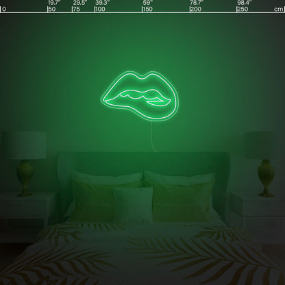 Led neon sign - Led neon bord - op maat gemaakt - custom - meerdere kleuren - figure(s) - Lip(s) led neon sign 